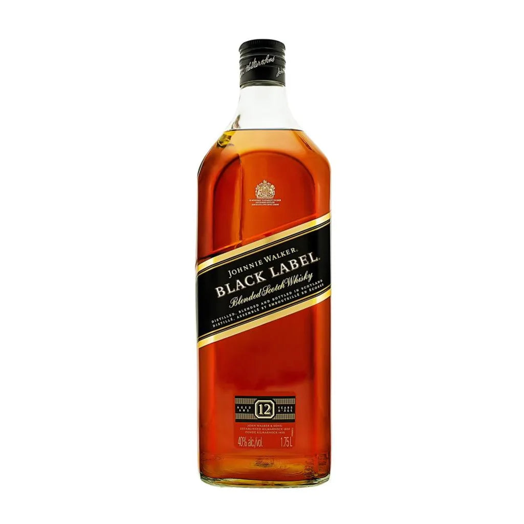 Whisky Johnnie Walker Black Label 12 Años 1.75 L