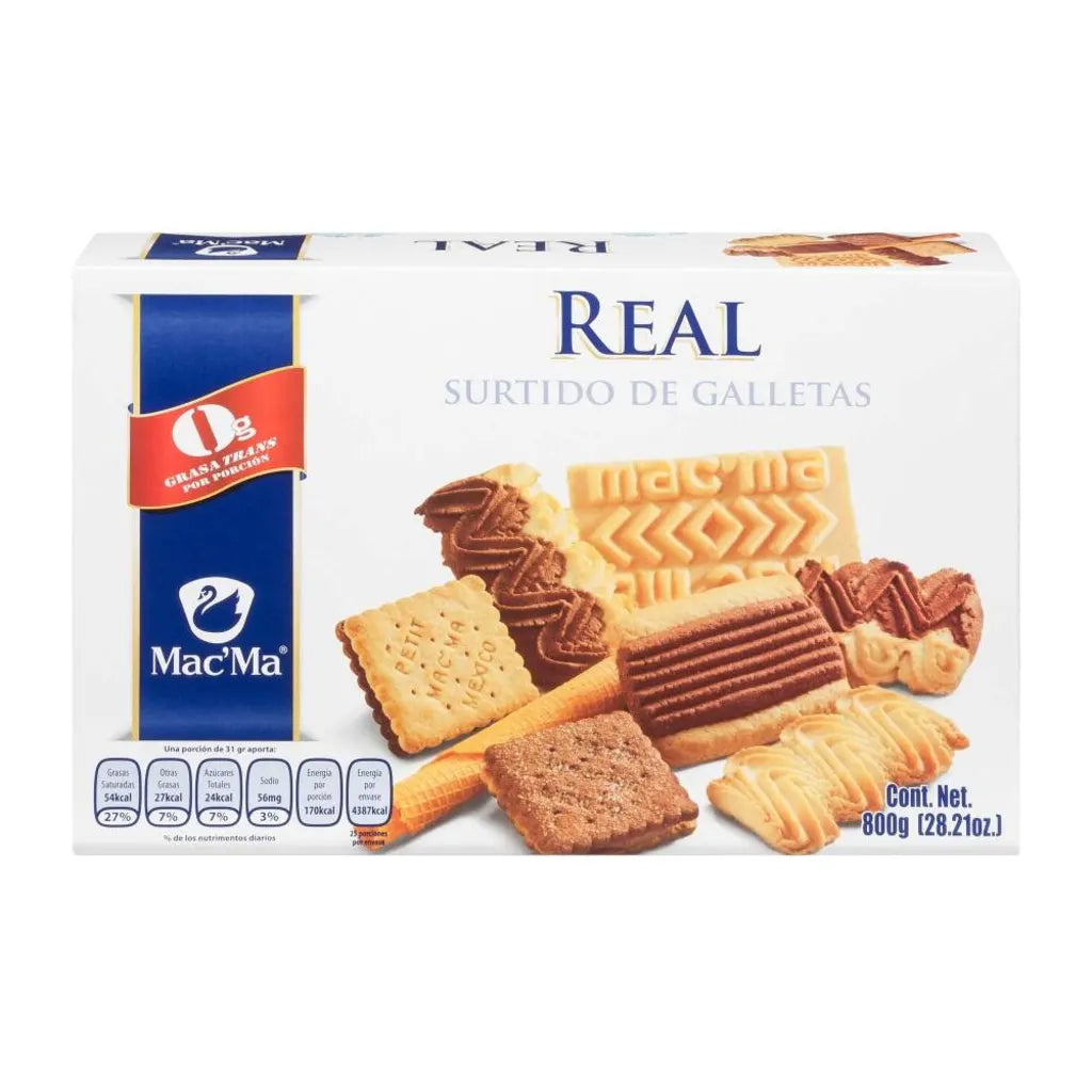 Galletas Mac&#39;Ma St. Real Surtido 800 g