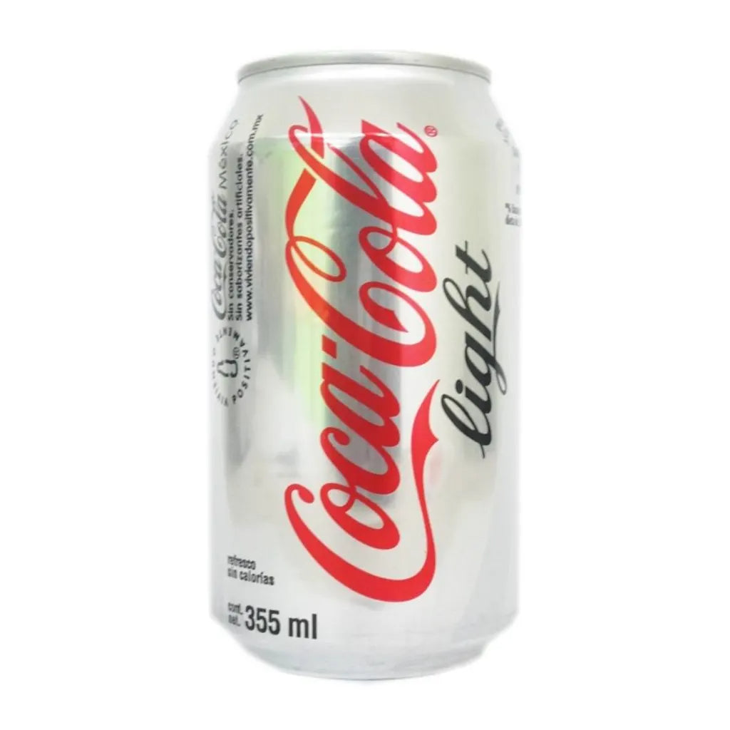 Refresco Coca-Cola Light 24 pzas de 355 ml c/u