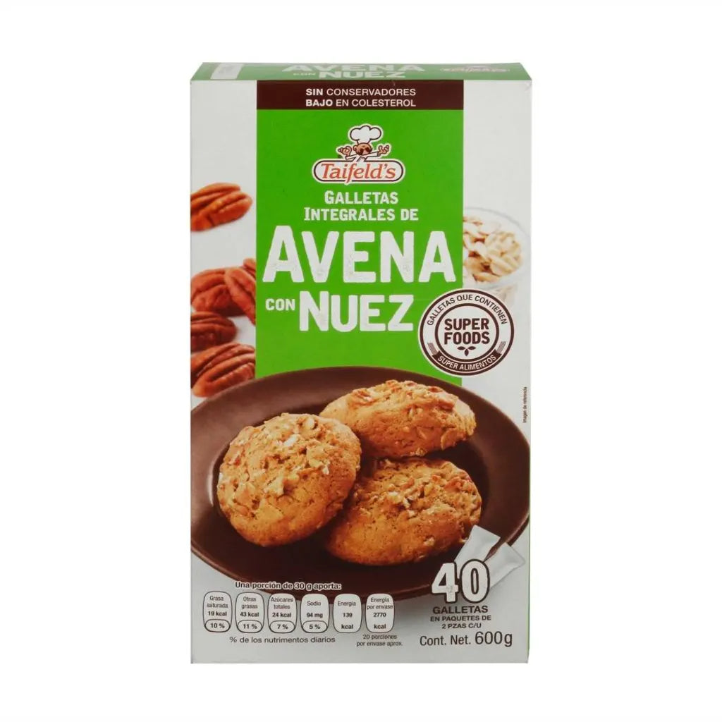 Galletas de Avena Taifeld&#39;s con Nuez 600 g