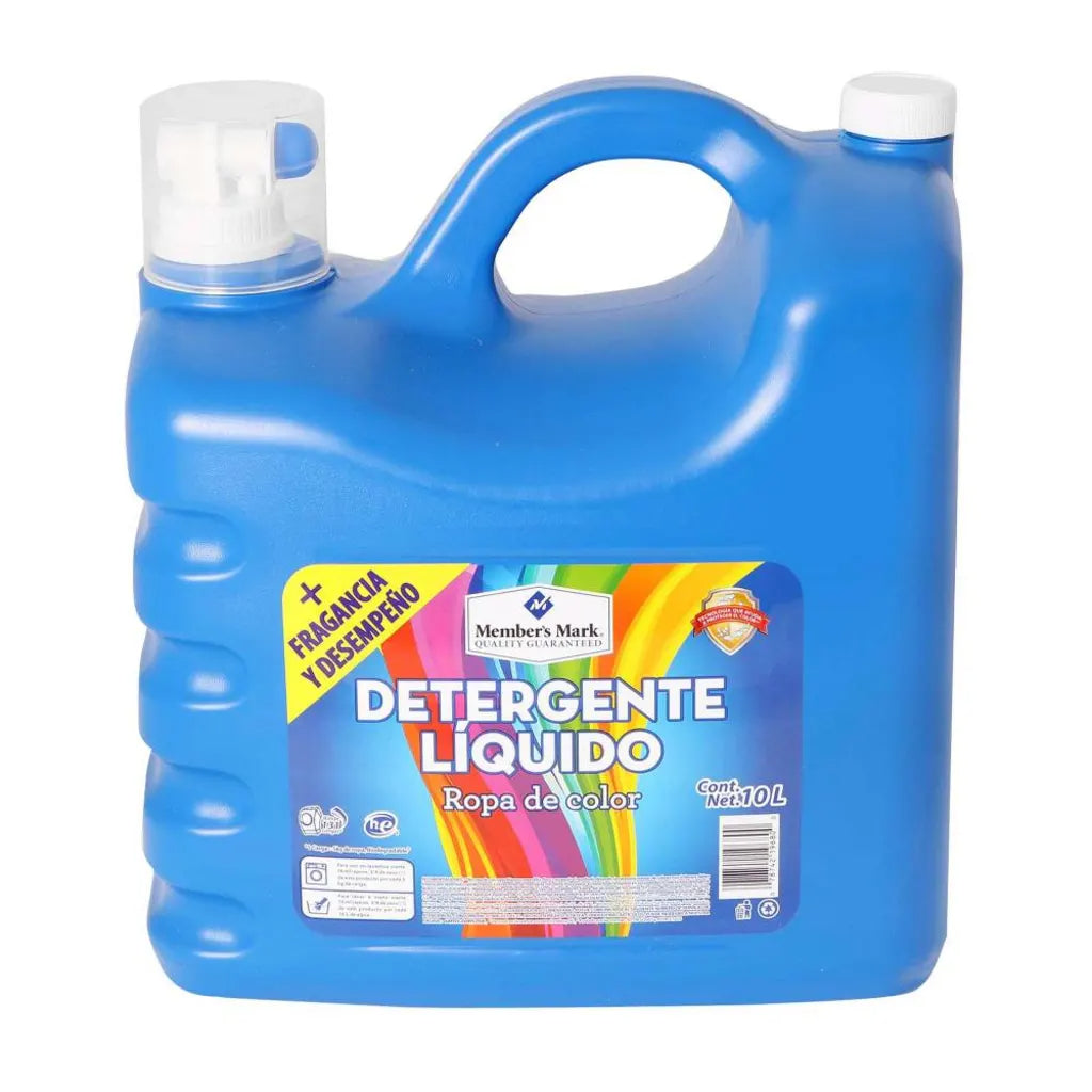 Detergente Líquido Member&#39;s Mark Ropa de Color 10 l