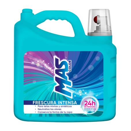 Detergente Líquido MAS Cuidado y Frescura 10 l