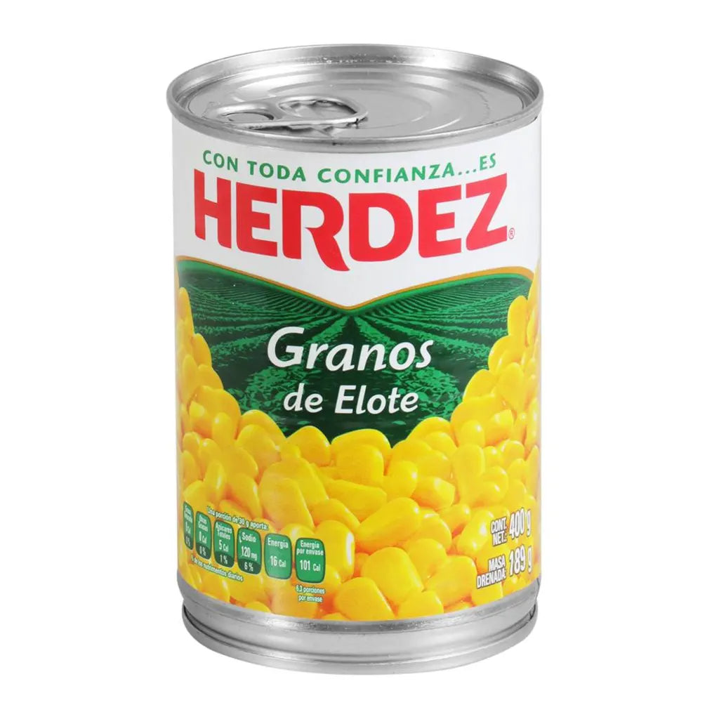 Grano de Elote Herdez 4 pzas de 400 g c/u