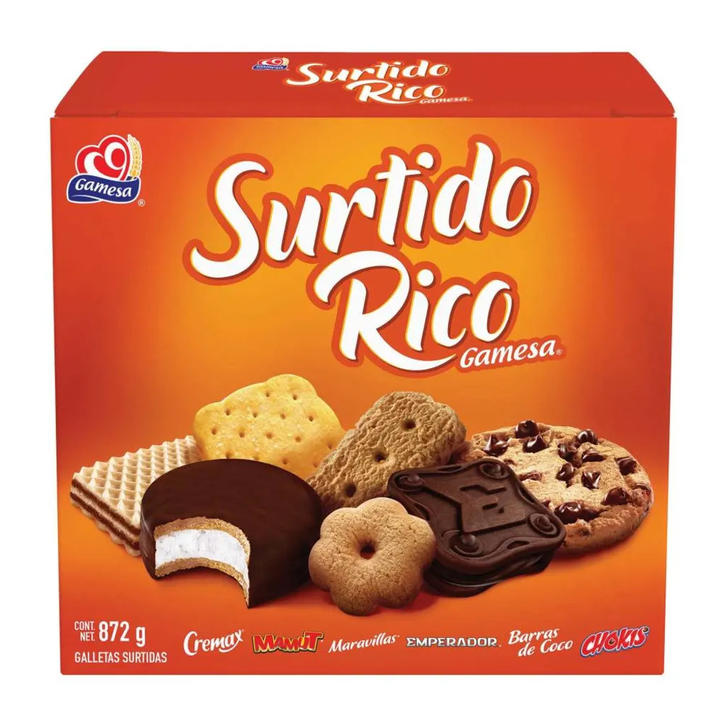 Surtido Rico Gamesa 872 g